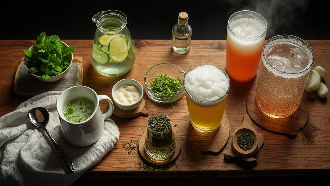 How to use drinks to actually flatten your tummy